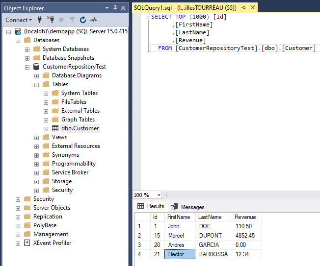 Sql Server Management Studio Check Table Content